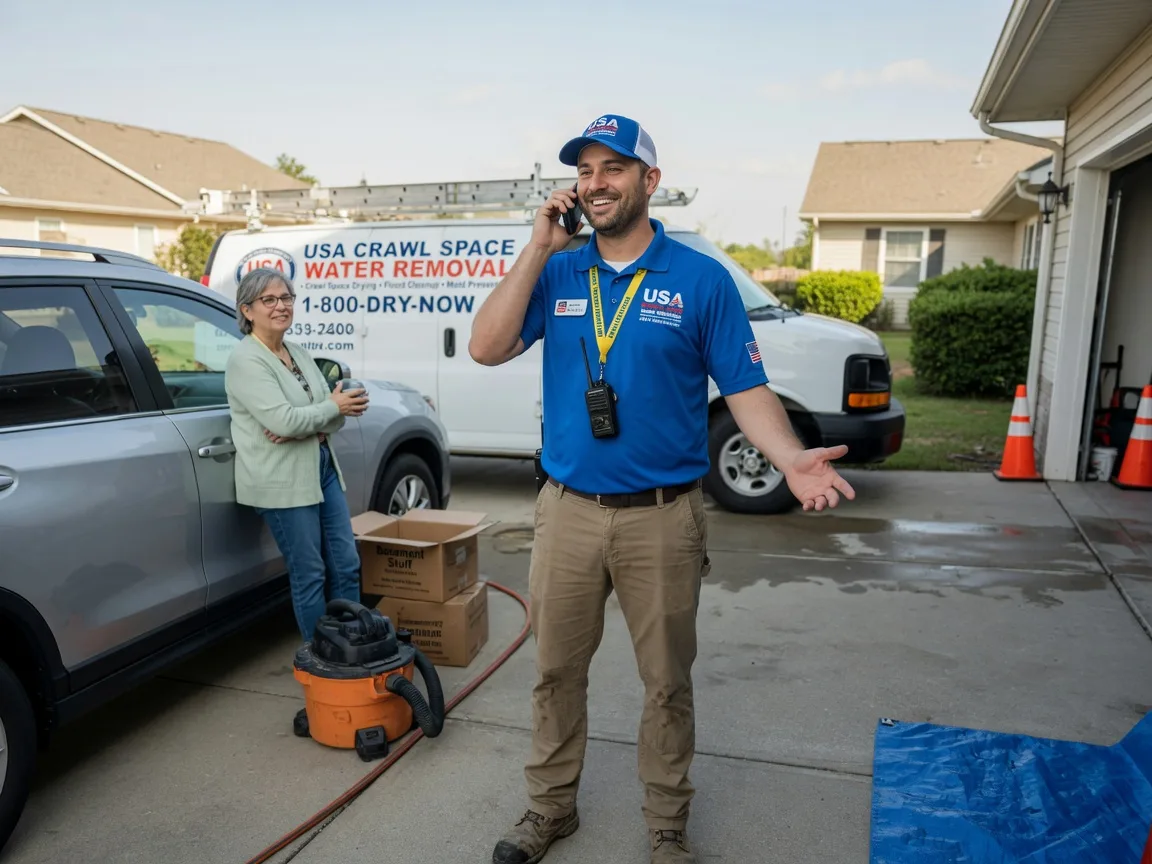 Crawl Space Water Removal De Valls Bluff, AR FAQs